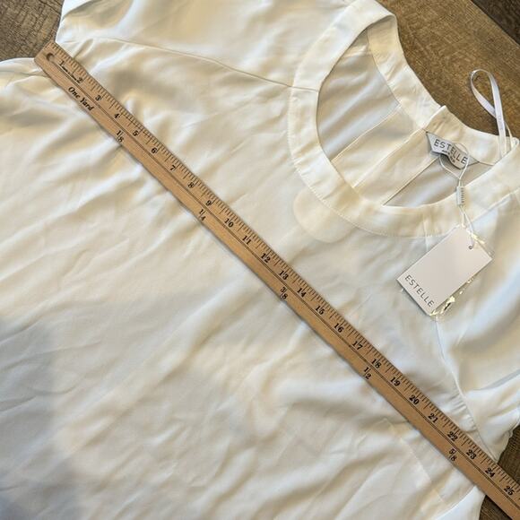 NWT Estelle Women's Cora Top Milk Size 2X - Picture 6 of 8